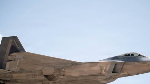 F-22 Raptors refuel during Operation Epic Fury [Image 10 of 10]