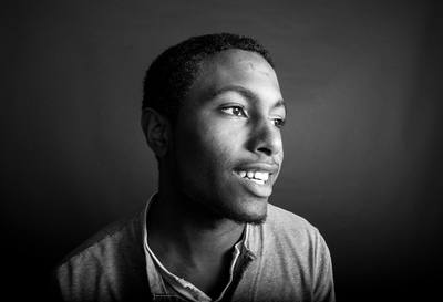 College student portrait .
